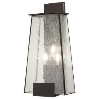 The Great Outdoors Bistro Dawn 3 Light 22" Tall Outdoor Wall Sconce
