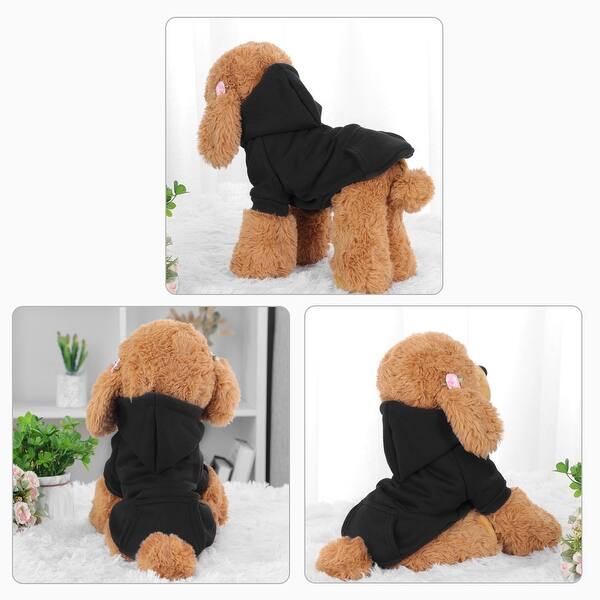 Shop Dog Sweatshirt Hooded Hoody Pet Winter Clothes Coat