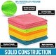 preview thumbnail 3 of 3, Zulay 12 Pack Ultra Absorbent Cleaning Microfiber Cleaning Cloths