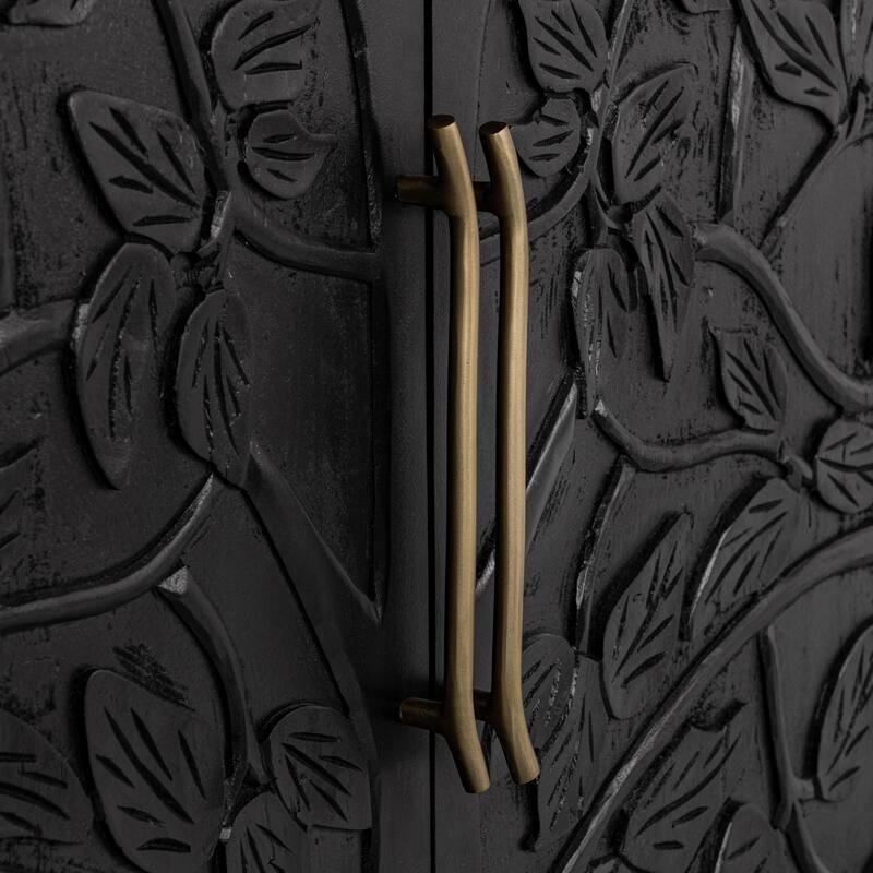 Classic Home Albero 4-Door Mango Wood Sideboard Buffet