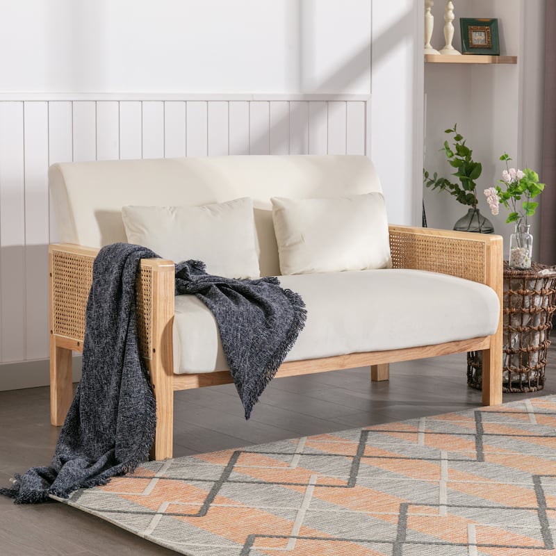 Ebello Solid Wood Accent Chair