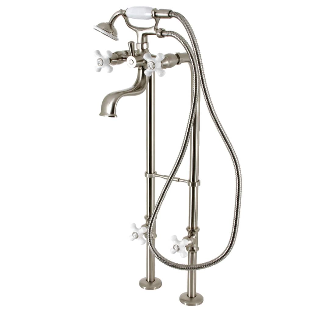 Kingston Brass CCK226PXK Kingston Floor Mounted 11-3/16" Tub Filler