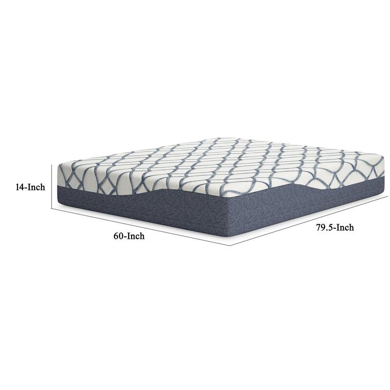 Himy Queen Mattress, High Density Memory Foam, 14 Inch Cool Comfort