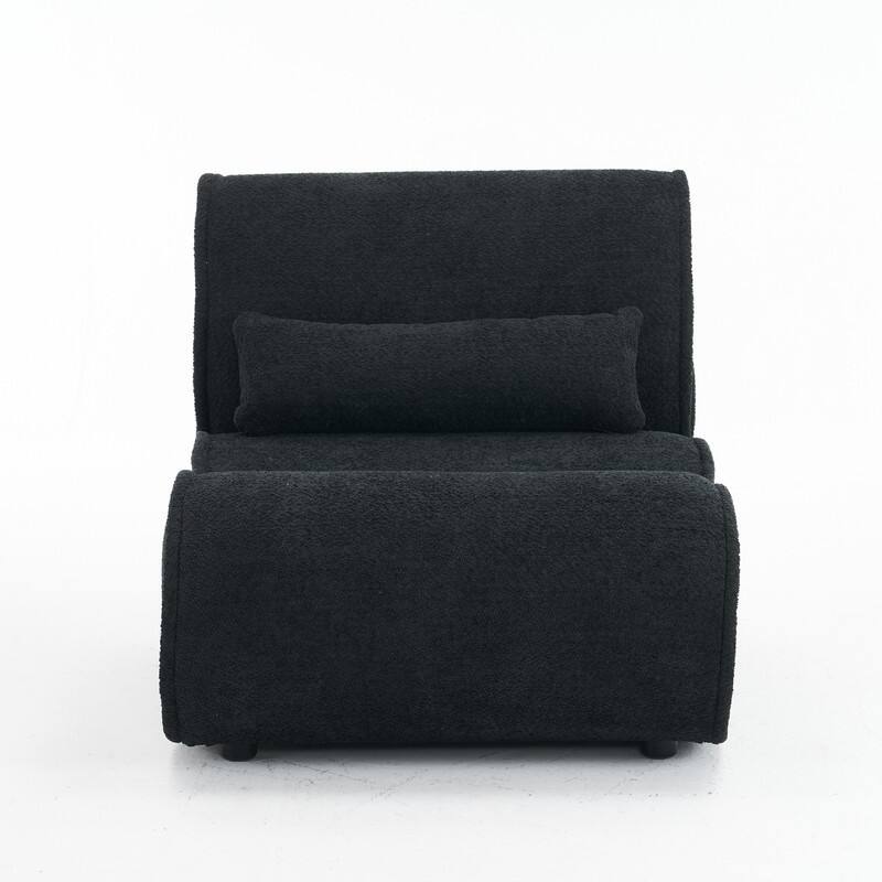 Modern Design Comfortable Single Sofa Chair with Waist Pack Padding