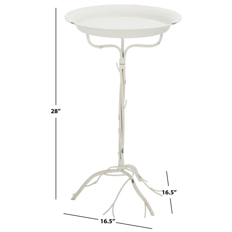 SAFAVIEH Outdoor Yamilet Bird Bath - 17Wx28Dx17H