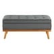 preview thumbnail 129 of 134, Carson Carrington Sastamala Mid-century Storage Bench