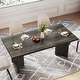 preview thumbnail 18 of 33, Farmhouse Rectangular Dining Table for 4-6 People