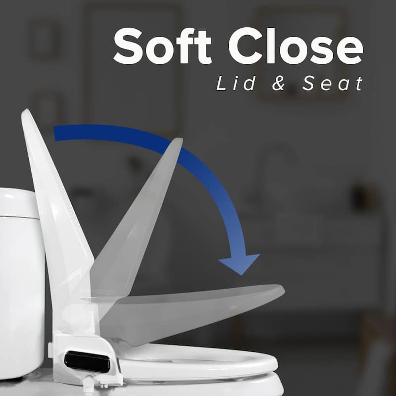 SmartBidet SB-1000WR Electric Bidet Toilet Seat with Round Seating