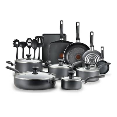 Nonstick Cookware, 20 Piece Set, Dishwasher Safe