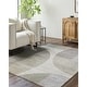 preview thumbnail 1 of 12, Livabliss Hyde Park Modern Geometric Area Rug Sage/Light Gray - 5' 3" x 7'