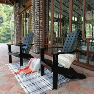 Cambridge Casual Madison Set of 2 Wood Outdoor Adirondack Chair