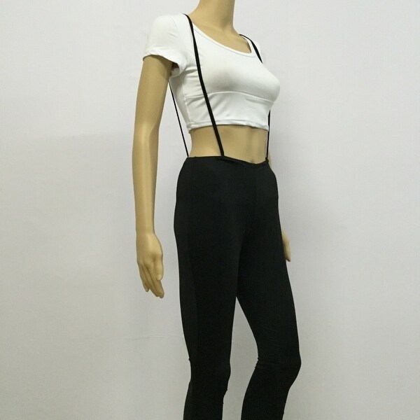 black long pants bodysuit