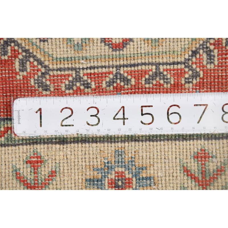 Oriental Kazak Runner Rug Handmade Wool Carpet - 2'10" x 9'1"