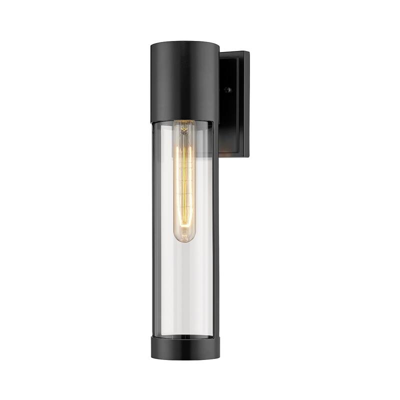 Millennium Lighting Hester 1 Light Outdoor Wall Sconce with Clear Glass Shades