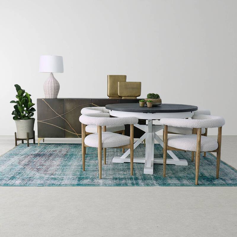 26" Wide Dining Chair, White