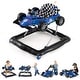 preview thumbnail 9 of 14, Gymax 4-in-1 Baby Push Walker w/ 3-Level Adjustable Height Padded Seat Blue