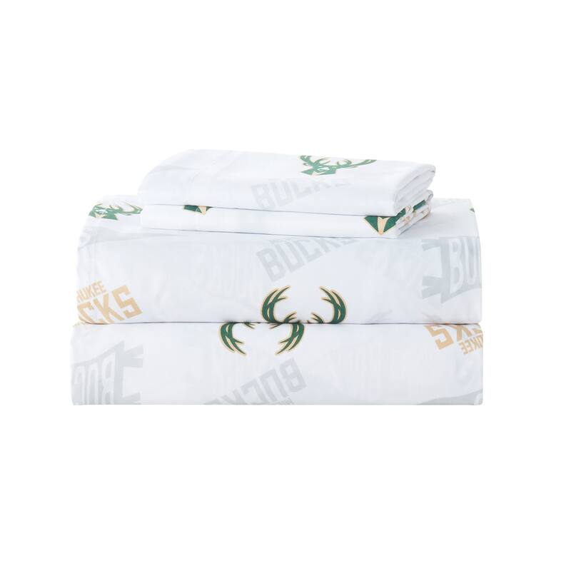 NBA Officially Licenced Milwaukee Bucks Sheet Set