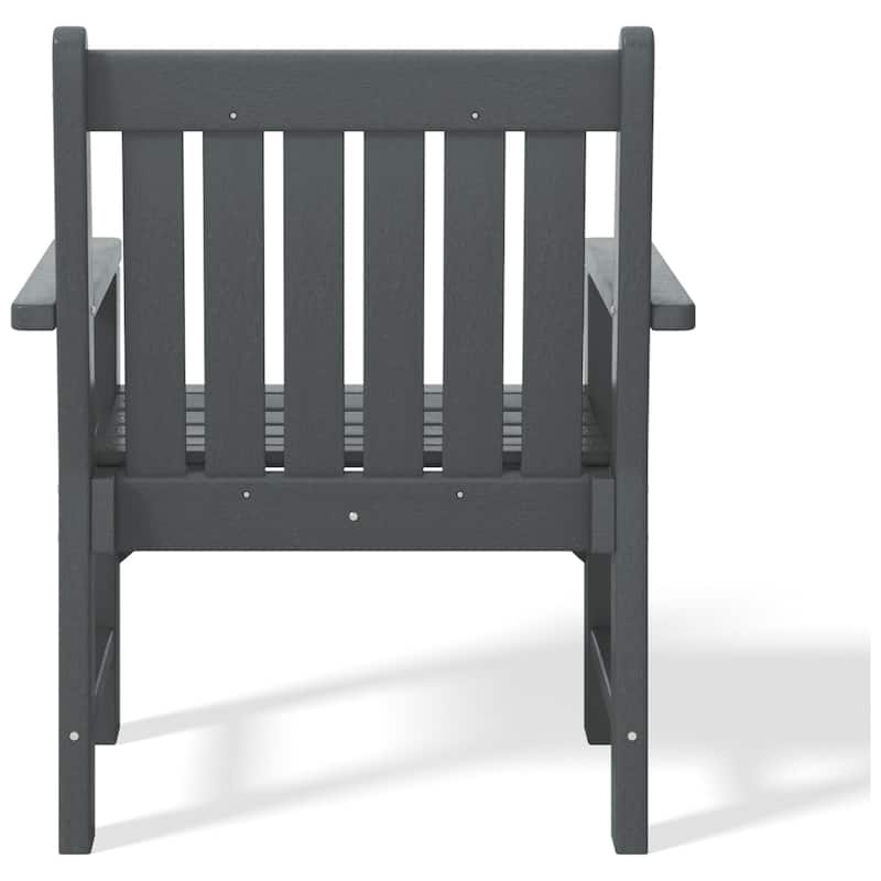 Polytrends Laguna Outdoor Dining Poly Garden Arm Chair (Set of 4)
