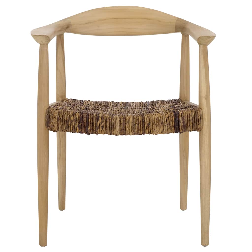 SAFAVIEH HOME Bandelier Banana Weaved Dining Chair - 25"W x 22"D x 31"H