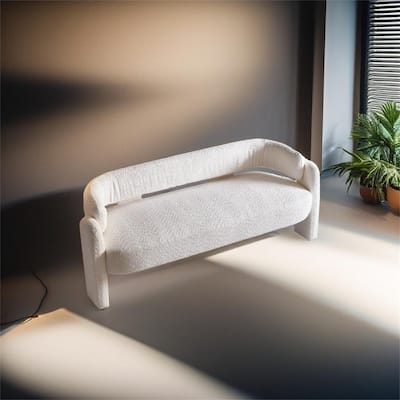 Boucle Upholstery Modern Sofa