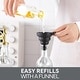 preview thumbnail 97 of 196, COOK WITH COLOR Glass Olive Oil Bottle Dispenser - 2 Pack- 17oz Oil and Vinegar Carafe Decanter
