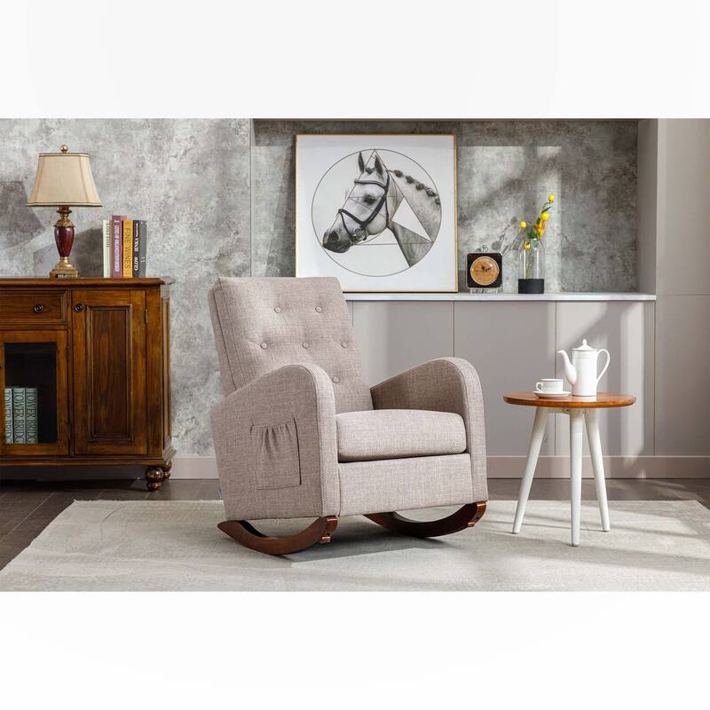 High Back Rocking Chair