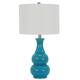 Copper Grove Arans Table Lamp with Off-white Drum Shade (26.5)