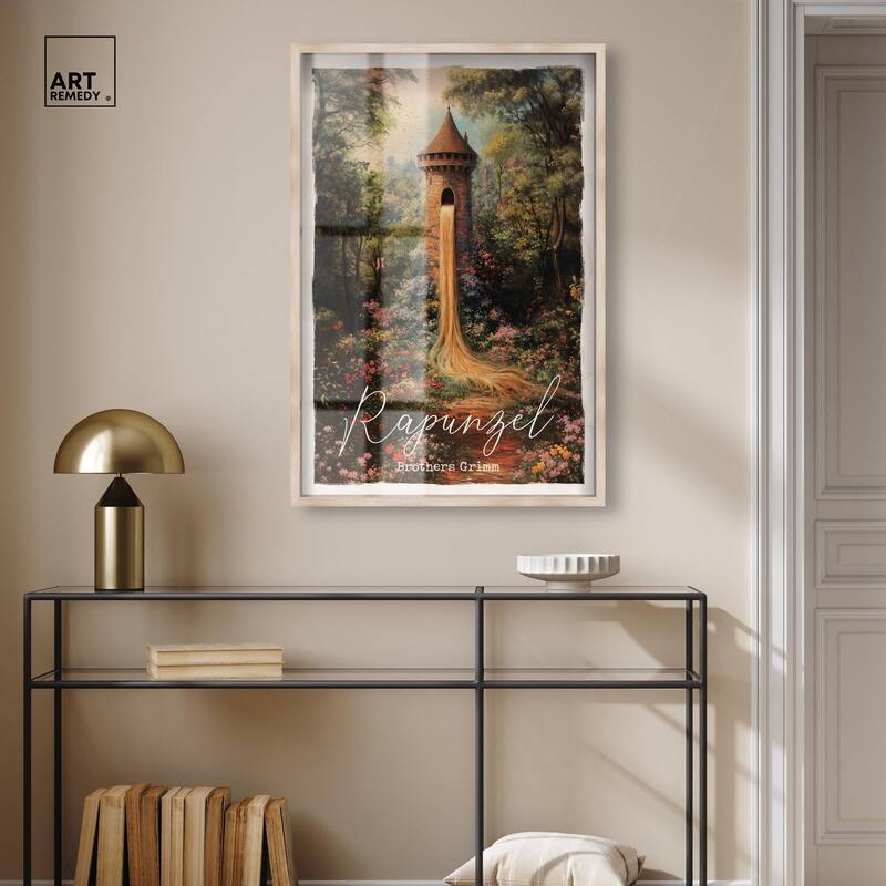 Rapunzel Classic Shadowbox by Art Remedy