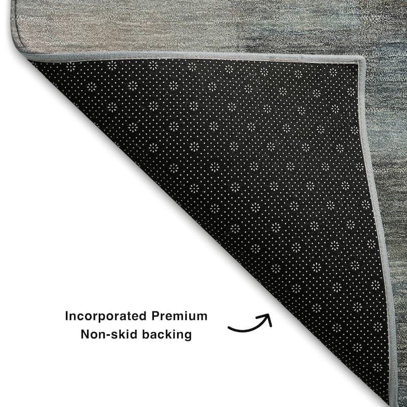 Premium Washable Super Soft Modern Lake Mayfield Rug