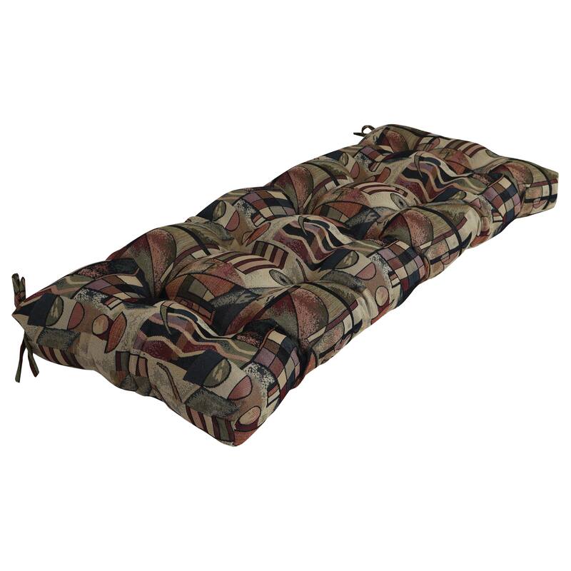 Tufted Tapestry Bench Cushion (Multiple Widths)