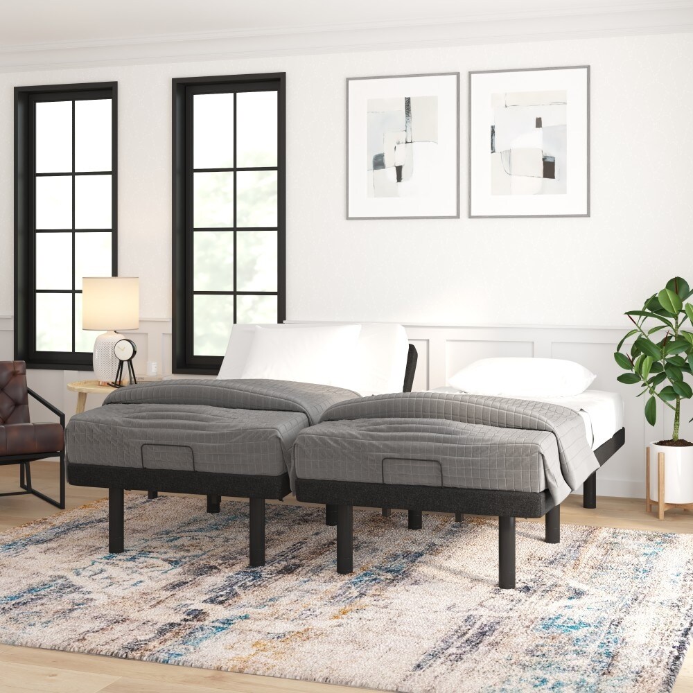 Split king platform bed new arrivals