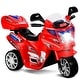 preview thumbnail 1 of 8, Costway Kids Ride On Motorcycle 3 Wheel 6V Battery Powered Electric Red