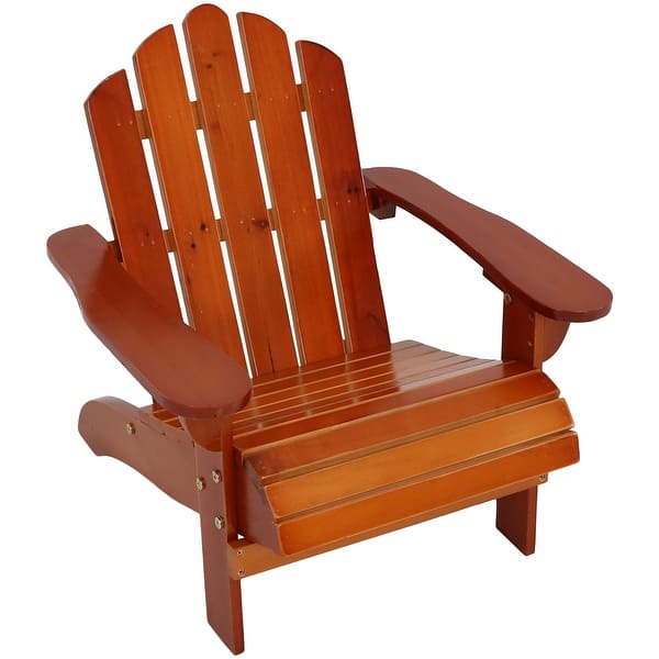 Shop Sunnydaze Toddler Wooden Adirondack Chair Non Toxic Paint