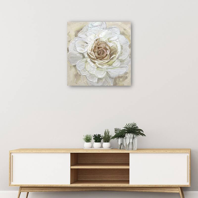 Radiant Rose Gold By Studio Arts Canvas Art Print