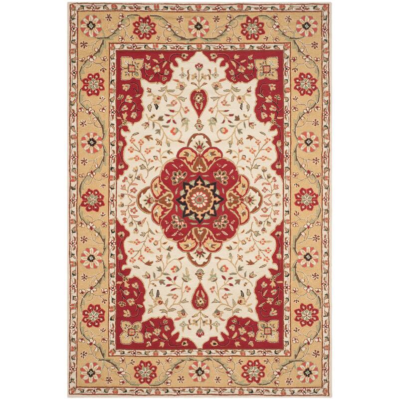 SAFAVIEH Handmade Easy Care Aretha Oriental Rug