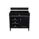 Option Black Onyx Cabinet Base Only - No Top