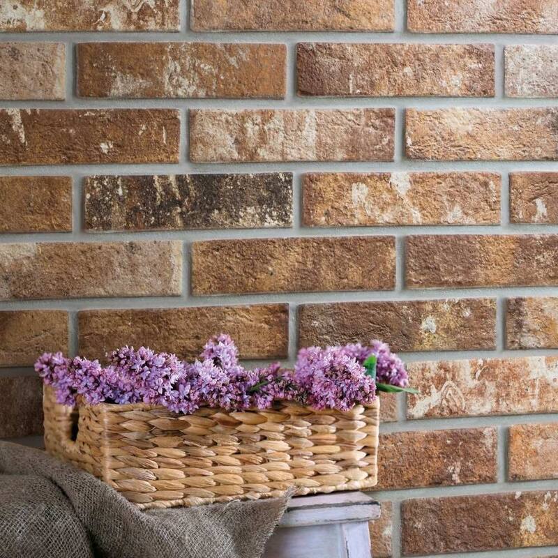 Brick City 2x10 Sunset Matte Porcelain Subway Tile - Floor & Wall