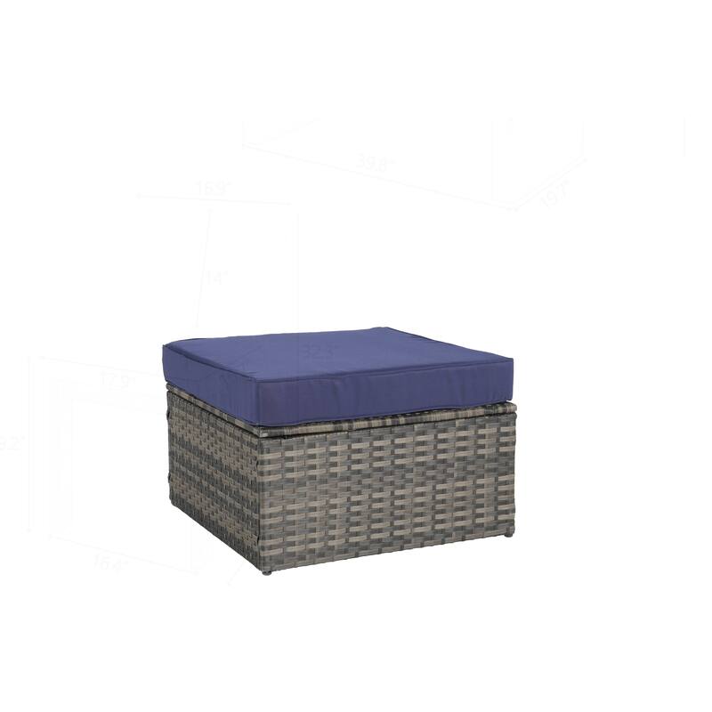 Outdoor Patio Sofa Set for Poolside Relaxation and Entertainment