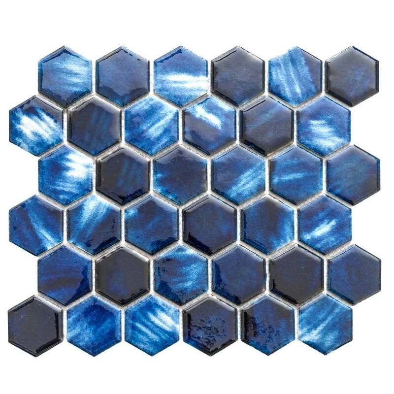 The Tile Life Agate 2x2 Porcelain Backsplash Wall Tile