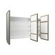 preview thumbnail 26 of 25, Stainless Steel Square Medicine Cabinet