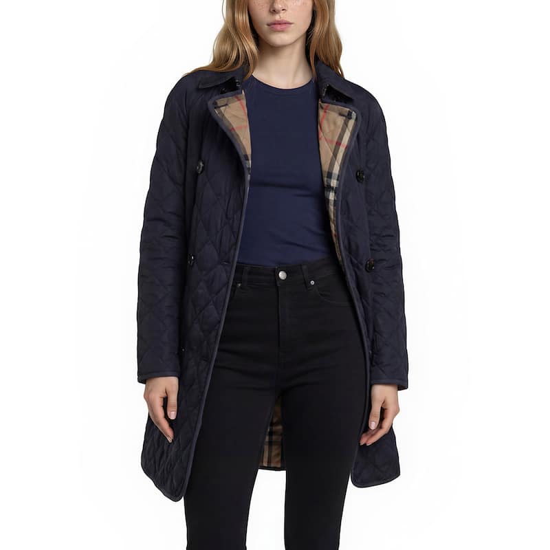 Burberry Tything Quilted Coat - XXL