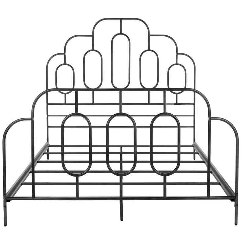 SAFAVIEH Alcie Retro Metal Bed