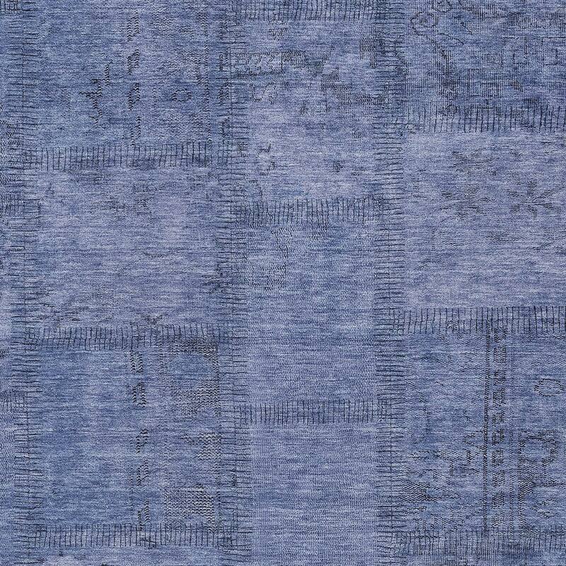 HomeRoots Patchwork Transitional Rectangle Outdoor Rug
