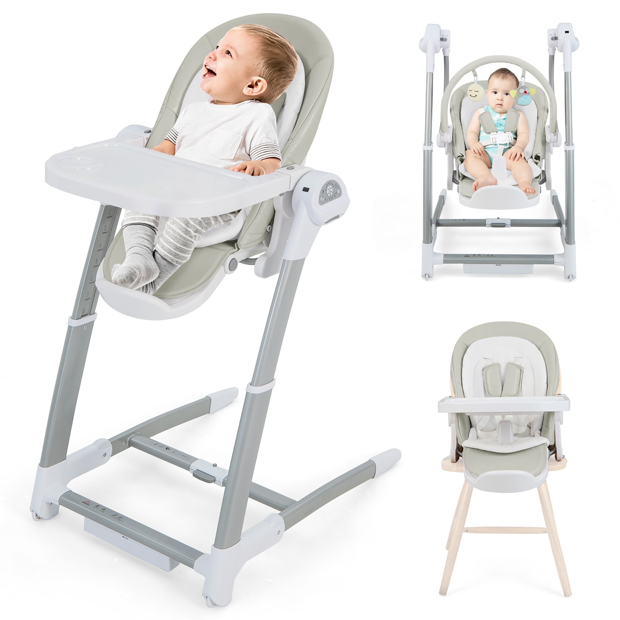 Tall baby swing chair new arrivals
