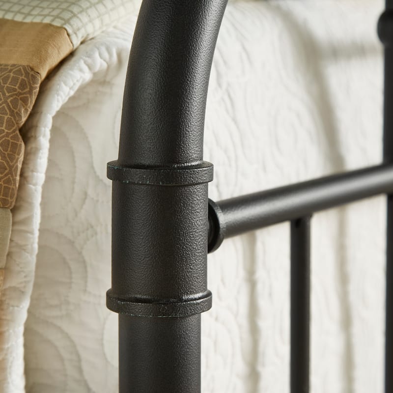 Kendal Black Metal Bed by iNSPIRE Q Classic