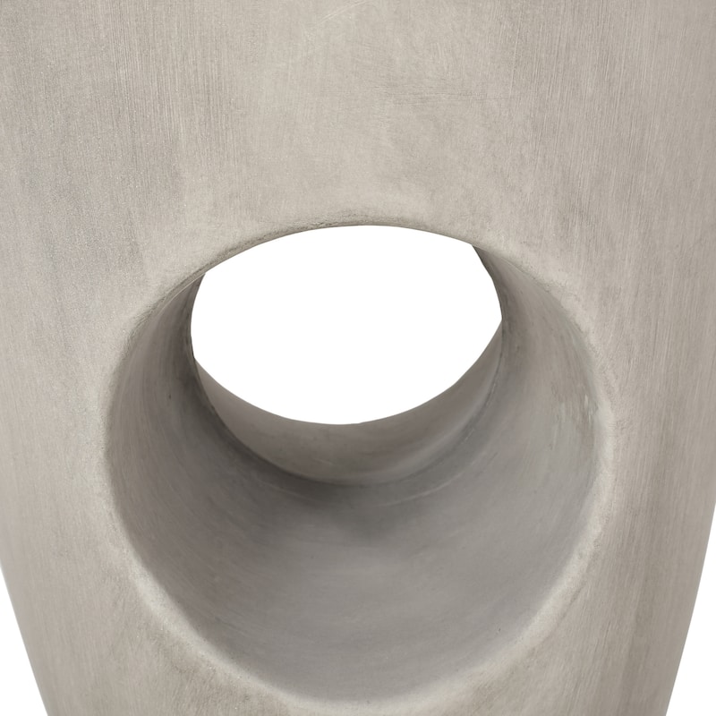 Christopher Knight Home Sirius Indoor Contemporary Lightweight Concrete Accent Side Table - 14.50"W x 14.50"D x 18.50"H