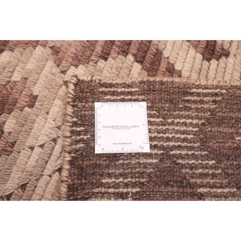 ECARPETGALLERY Hand-knotted Tangier Tan Wool Rug - 5'6 x 7'6