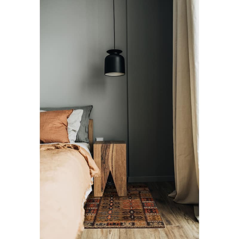 ECARPETGALLERY Hand-knotted Opulence Light Brown Wool Rug - 3'0 x 4'7