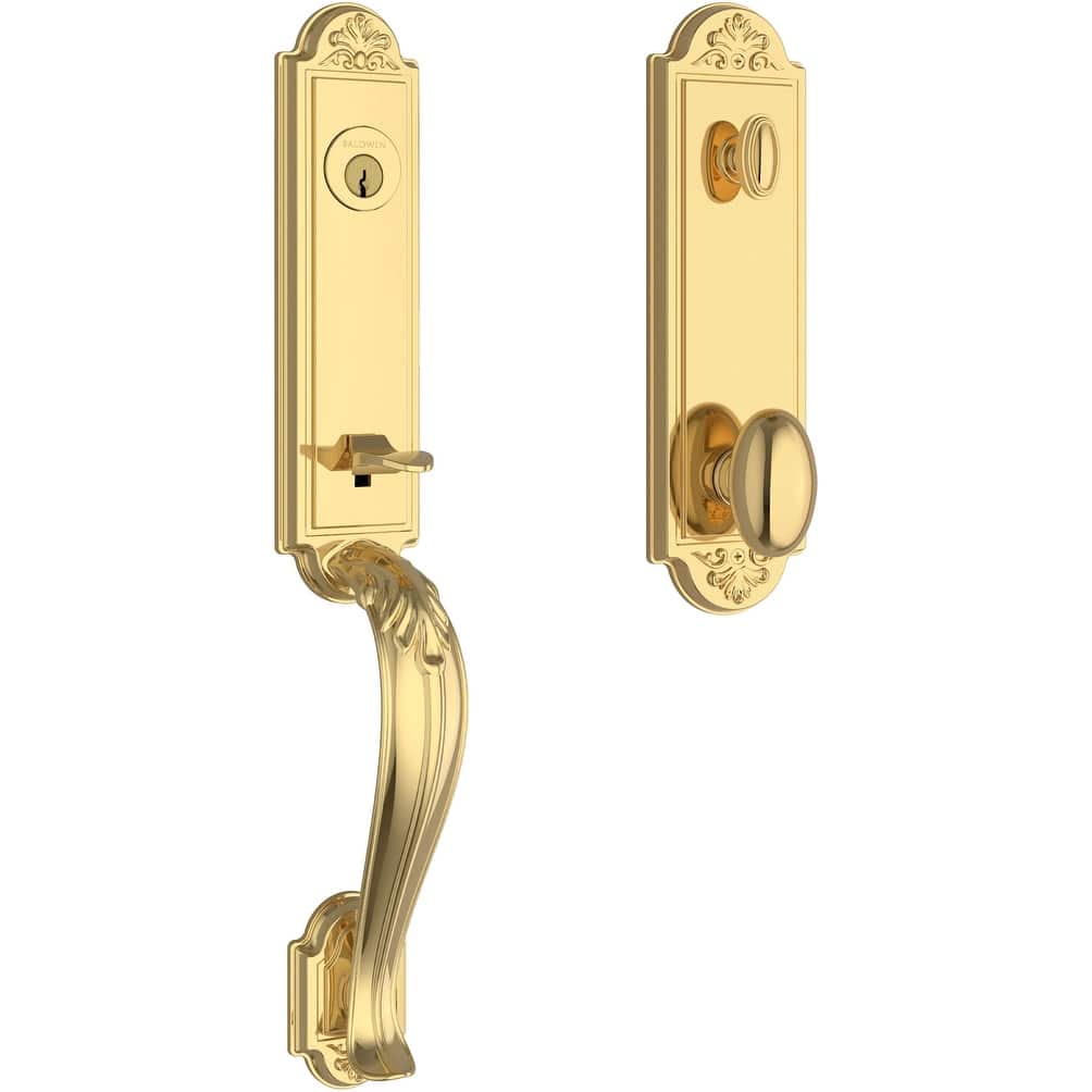 Baldwin Elizabeth One Piece Single Cylinder Keyed Entry Handleset with