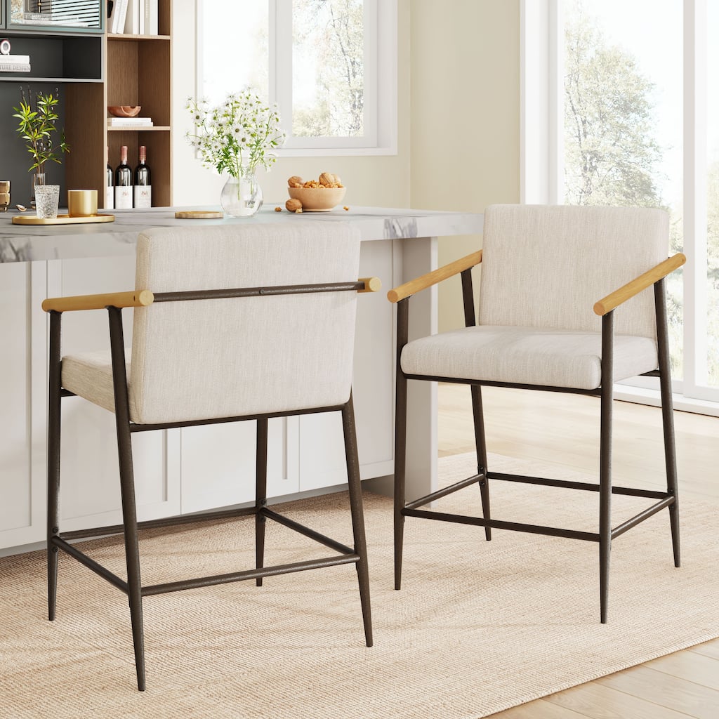 Counter Height Chair Side Dining Chair Set of 2